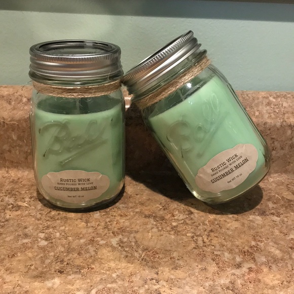 Cucumber Melon Scented Candle - Picture 1 of 1